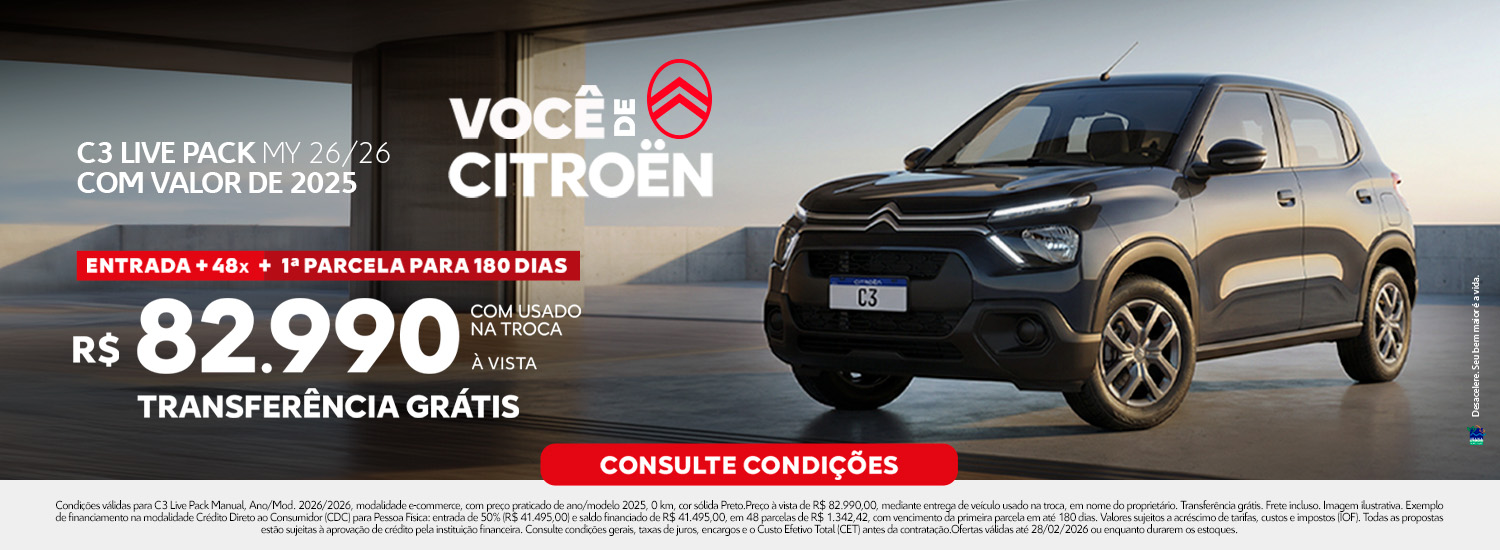 C3 LIVE PACK 1.0 MT 26/26